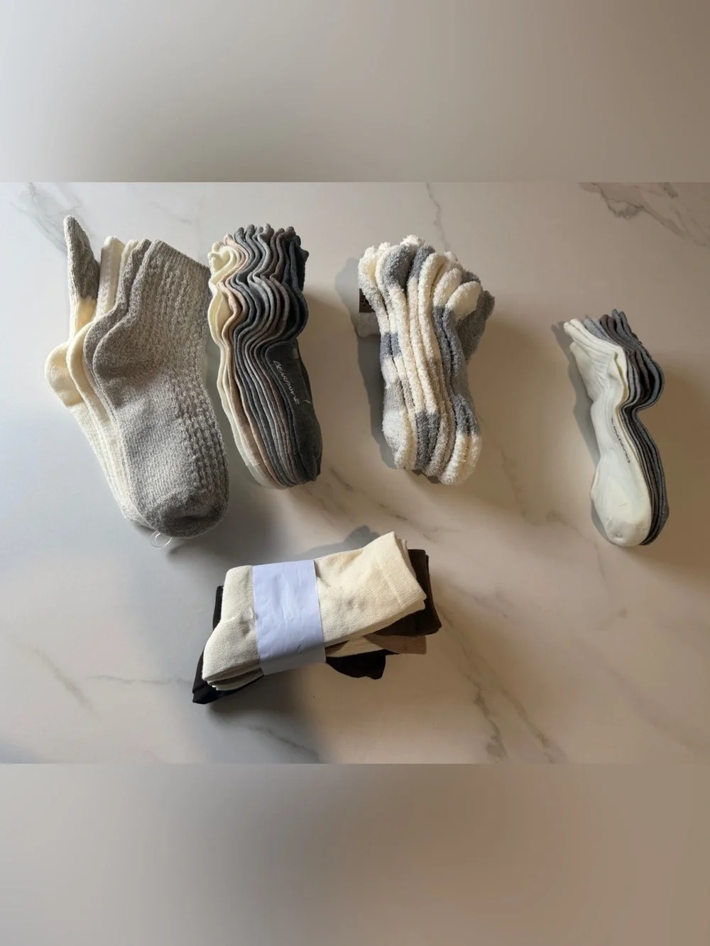 BearPaw Sock bundle, assorted different styles and colors